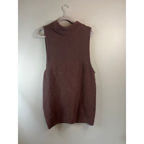 Free People Purple Womens Sleeveless Dress Size Large - Picture 3 of 4